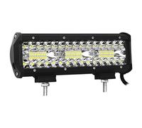 Willpower 9 inch 23cm 180W LED Light Bar Spot Flood Combo Beam 12V 24V Driving Off Road Lights Waterproof Work Fog Lamps for 4X4 Offroad Truck Car ATV SUV Vehicle Boat Light