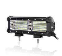 Willpower 9 Inch 270W Led Light Bar Flood Beam Led Bar 12V 24V Waterproof Offroad Driving Lights Fog Lamps for 4x4 Truck Boat Tractor Car Pickup ATV UTV SUV Boat