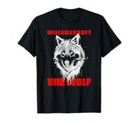 Willpower Like Wolf in Wilderness in 7 vs. Canada T-Shirt