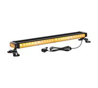Willpower Magnetic Base Flashing Light, 26 Inch 54 LED Strobe Lights Bar 12V 24V, Amber Rooftop Emergency Safety Hazard Warning Beacon Fog Lamp for Offroad Truck Car Tractor 4x4 Pickup Vehicle