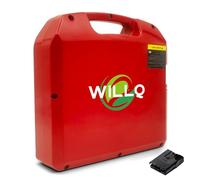 WILLQ 24V 20Ah 30Ah 40Ah 60Ah Lithium Battery 48V 10Ah 15Ah 20Ah 30Ah Electric Pallet Jack Truck Battery for Forklift Spare Parts,24V30Ah,N/Charger