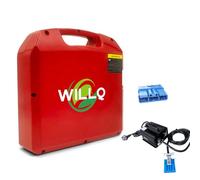 WILLQ 24V 20Ah 30Ah 40Ah 60Ah Lithium Battery 48V 10Ah 15Ah 20Ah 30Ah Electric Pallet Jack Truck Battery for Forklift Spare Parts,48V30Ah,W/Charger