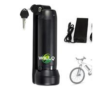 WILLQ 24V 5.2Ah 7Ah 7.8Ah 10.5Ah Water Bottle Shape E-Bike Battery 36V 5.2Ah 7Ah Kettle Shape Lithium-ion Battery for Electric Mountain Bike Motor,24V7.8Ah 2C