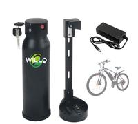 WILLQ 24V 7Ah 10Ah 12.8Ah 14Ah Water Bottle Shape Ebike Battery 36V 5Ah 5.2Ah 6Ah 6.4Ah 7.5Ah 9Ah 9.6Ah 10.5Ah Removable Lithium Battery for Electric Bicycle Motor,24V 14Ah