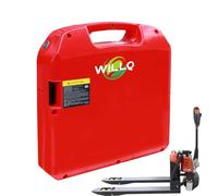 WILLQ 24V Electric Forklift Battery 48V LiFePO4 Battery | 20Ah 30Ah 40Ah Large Capacity, for Electric Pallet Jack Truck CBD15J/20J Truck, Handle, ABS Shell, Smart BMS