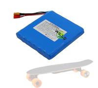 WILLQ 25.2V 4Ah 5Ah 6Ah Electric Scooter Battery 24V 4000mAh 5000mAh 6000mAh Replacement Hoverboard Li-ion Batteries Small Fish Board Spare Part,25.2V4Ah