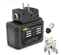 WILLQ 29.4V Electric Wheelchairs Battery 24V 5.2Ah 7.8Ah 10Ah Lithium Battery Pack Removable Portable Wheelchair Parts,24V7.8AH