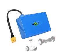 WILLQ 36 Volt Hoverboard Battery 36V 2Ah/2000mAh Replacement Lithium Battery Pack 10S1P with XT60 Plug for Scooter Balance Car Unicycle Motor