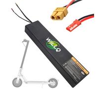 WILLQ 36V 6Ah 7.5Ah 7.8Ah 8.7Ah Folding Scooter Battery 36 Volt Lithium Ion Battery Replacement for M365 Scooter's Built-in Batteries Spare Kit,36V7.5Ah