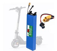 WILLQ 36V 6Ah Folding Scooter Battery Pack 36 Volts Inside Lithium Battery 6000mAh Replacement Kit for 216Wh Motor with XT60 + SM Plug