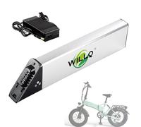 WILLQ 48V 10.4Ah 10.5Ah 12Ah 12.8Ah 14Ah Folding Electric Bicycle Battery 48 Volts Inside Lithium Battery for Built in Scooter Motor Replacement Accessory,48V10.5Ah