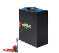 WILLQ 48V 10Ah 15Ah 18Ah Lithium Battery for Electric Pallet Jack Truck Forklift Motor Kit Removable Backup Battery Pack,48V10Ah