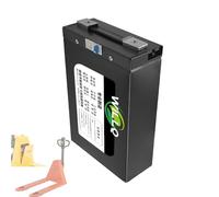 WILLQ 48V 10Ah 15Ah 30Ah Lithium Battery 24V 25Ah Electric Pallet Jack Truck Battery Built-in BMS for Forklift Replacement Parts,A,48V15AH