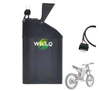 WILLQ 48V 20Ah 25Ah 30Ah Ebike Battery 48 Volt Lithium Battery with Base and 5Pins Plug Replacement for Folding Bicycle 250-1440W Motor Kit,48V30Ah