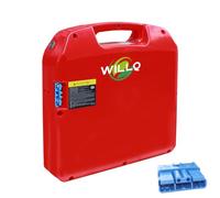 WILLQ 48V 24V Electric Forklift Battery LiFePO4 Battery | 20Ah 30Ah 40Ah 60Ah Lithium Battery for Electric Pallet Jack Truck CBD15J-LI-S/CBD15-E1C1L, SBS75X Connector, Handle