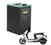 WILLQ 48V 60V 20Ah Electric Motorcycle Battery Replacement Removable Lithium Battery Pack for 0-1200W Moped Motor with BMS Protection Board,48V20Ah