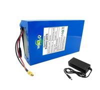 WILLQ 52 Volt Replacement Lithium Batteries 52V 17.5Ah Electric Scooter Battery for 100W-910W Motors with DC+XT60 Port and BMS Protection Board