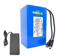 WILLQ DC 12 Volts Lithium Polymer Battery Pack 19Ah 21Ah 23Ah 32Ah 35Ah 42Ah 45Ah Portable Rechargeable Battery for 12V Equipment,12V35000mAh