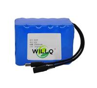 WILLQ DC 12V 1800mAH to 49000mAH Rechargeable Li-ion Battery for LED Light Bar/Robotics/Camera/Street Light/Various 12V Lamps Backup Lithium Battery Pack,17500mAH