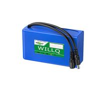WILLQ DC 12V Rechargeable Lithium Battery 10000mAh 16000mAh 20000mAh 30000mAh Replacement Li-ion Battery Pack 12 Volts Backup Power Supply,12V10000mAh