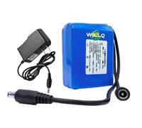 WILLQ DC 12V Rechargeable Lithium Battery 3000mAh 4000mAh 5000mAh 6000mAh 9000mAh 10000mAh 11000mAh 12 Volts Backup Battery Pack,12V9000mAh