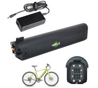 WILLQ Ebike Battery 36V 7.8Ah 8.7Ah 9.6Ah 10Ah 10.5Ah Inside Lithium ion Batteries Replacement for 100W 250W 300W 378W Electric Bicycles Motor with Charger,36V7.8Ah