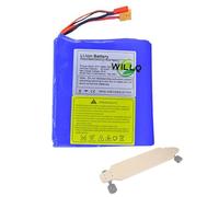 WILLQ Electric Four-Wheel Skateboard Battery 24V/29.4V/36V Hoverboard Battery 2AH/4AH/5AH/6AH/8AH/10AH/12AH Replacement Lithium Batteries,Long Board 29.4V4Ah