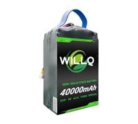 WILLQ Lithium Battery 44.4V 40Ah 12S Drone Battery with XT90-S Plug