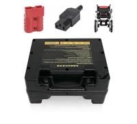 WILLQ Lithium Battery Electric Wheelchair Battery 24V 20Ah 25Ah 30Ah 35Ah 40Ah Rechargeable Lithium Ion Battery for 100W 500W 150W Electric Wheelchair Motor,24V20Ah