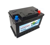 WILLQ Rechargeable Car Start-Stop Lithium Battery 12V 50AH 60AH 70AH 80AH 90AH 100AH 110AH High-Performance Automotive LiFePO4 Battery Maintenance-Free,57217 H6 100Ah