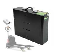 WILLQ Replacement Electric Forklift Trailer Trucks Battery 48V 15Ah Lead-Acid Batteries Compatible with SL20L3E-E/ETU20 Warehouse Equipment