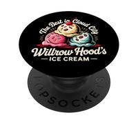 Willrow Hood Ice Cream The Best in Cloud Hamilton Beach City PopSockets Adhesive PopGrip