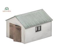 Wills SS13 Domestic Garage, timber style