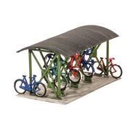 Wills Kits SS23 Bicycle Shed & Bicycles OO/HO
