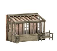 Wills SS24 Conservatory with garden seat & water butt