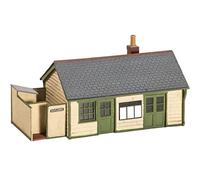 WILLS Wayside Station, Timber, Slate Roof, Brick Chimney - Plastic Model Kit - Station - Adult - Unisex - Hobbyists & Model Enthusiasts
