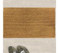 WILLSON DIRECT - Plain Coir Door Mat 40 x 70cm - Heavy-Duty Natural Coconut Fiber Entrance Mat for Indoor & Outdoor Use - Dirt Scraper, Moisture Absorbing, Non-Slip Backing - Perfect for Home & Office