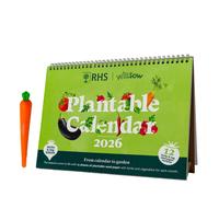 Willsow 2026 A4 RHS Plantable Vegetable & Herb Calendar & Pen