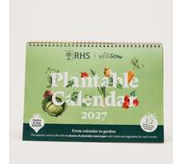 Willsow RHS 2027 A5 Vegetable & Herb Desk Calendar