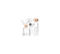 WillTen 10Pcs G23 Titanium Belly Button Piercing Kit, Professional 13G Piercing Gun Kit with 14G 12mm CZ Titanium Belly Bars 14mm Clear Navel Ring, Anti-Keloid Aftercare Set with Ball Grabber Tool