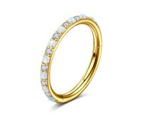 WillTen 16G Nose Ring Hoop Gold,8mm CZ Opal Nose Septum Ring Surgical Steel Hinged Clicker Segment Nose Rings Cartilage Helix Tragus Rook Piercing Jewellery for Women