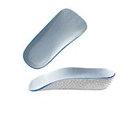 WILLWA 1.5-3.5CM Invisible Height Increasing Insole Orthopedic Arch Support Insole Soft Elastic Light Weight Shoes Pads Unisex (Color : Height 2.5CM, Size : One Size)