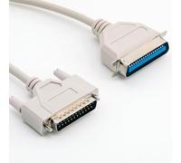 Willwewon 5Ft DB25 Male to CN36 Male Parallel Cable Legacy Printer Cord | IEEE 1284, Centronics 36 Legacy Printer Cord, for Dot Matrix POS Receipt Label Maker