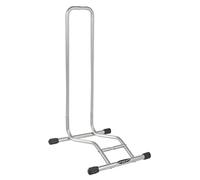 Willworx Unisex Adult Fat Rack Bicycle Stand, Ideal for 2.75"-5.25" Tire Width - silver, 2.75"-5.25"