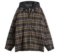 Willy Chavarria Men's Ganadero Overshirt Olive