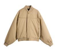Willy Chavarria Men's Gas Station Bomber Travertine