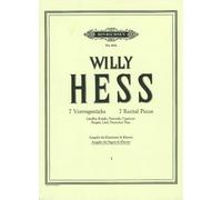Willy Hess: 7 Recital Pieces Vol. 1 (Bassoon & Piano)