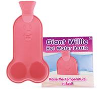 Willy Hot Water Bottle Natural Rubber Joke Funny Adult Gift Penis Shape Naughty