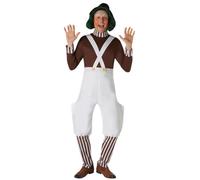 Rubies Official Willy Wonka and The Chocolate Factory Oompa Loompa Adults Costume (Medium) Halloween