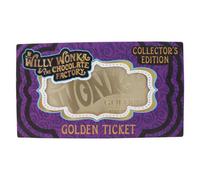 Willy Wonka And The Chocolate Factory Collector's Edition Replica Golden Ticket